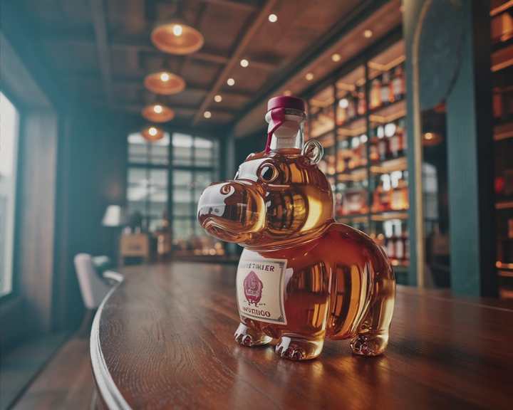 Butelka whisky - Edycja Hippo