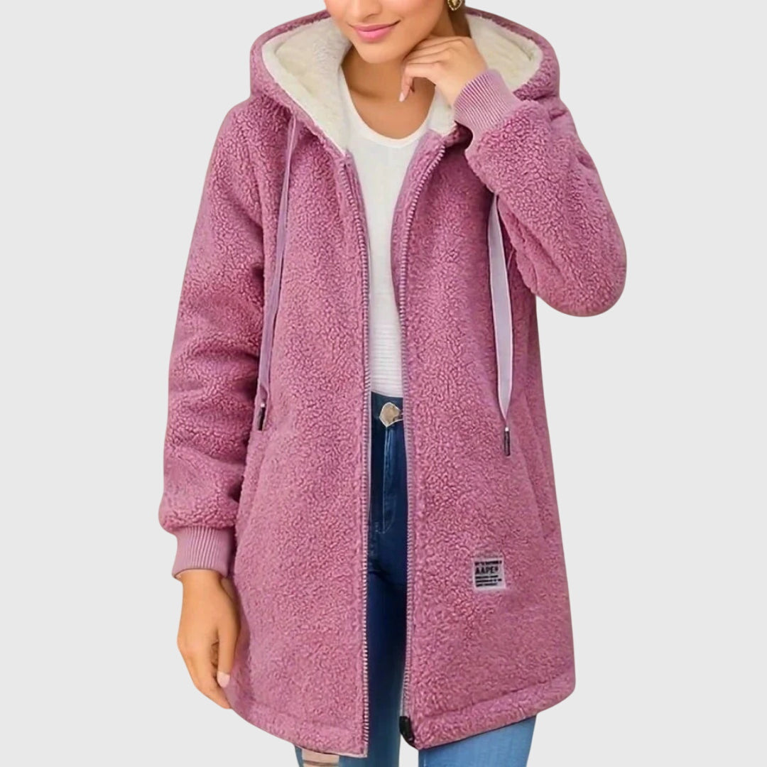 Ciepła Fleece Kurtka na Chłodne Dni