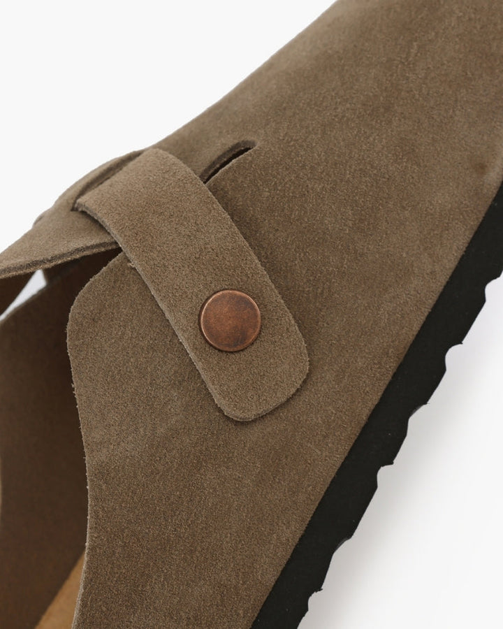 Stare zamszowe buty
