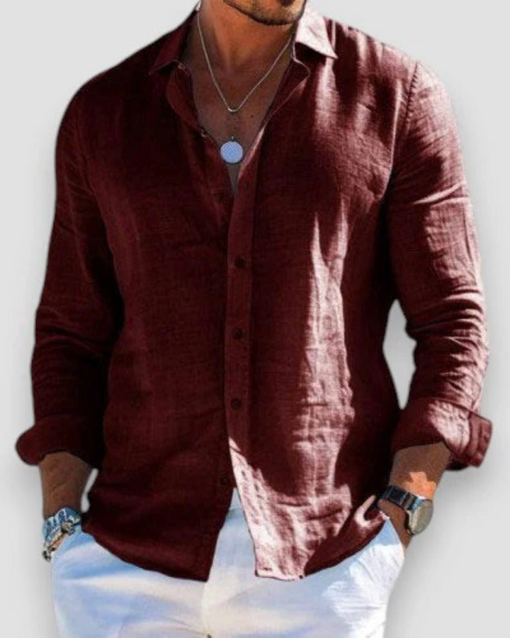 Męska Casual Koszula