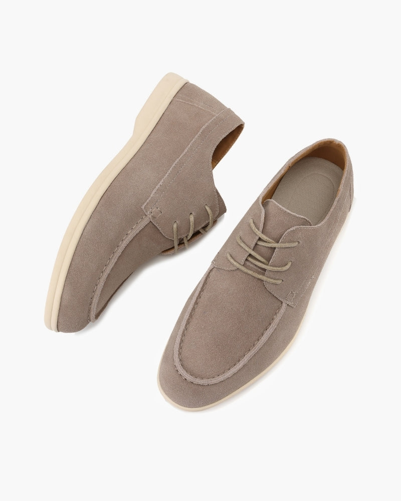 Premium Zamszowe Buty z Sznurówkami
