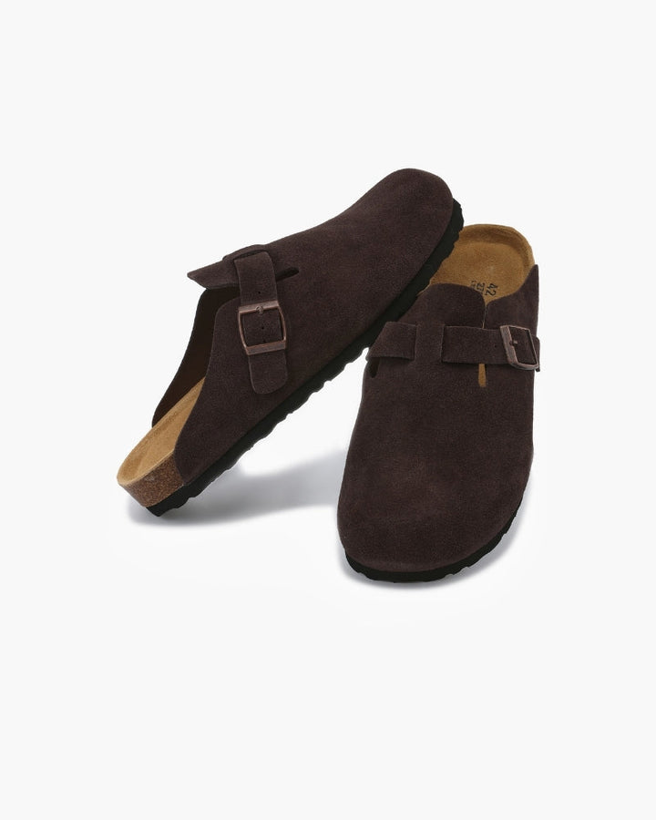 Stare zamszowe buty