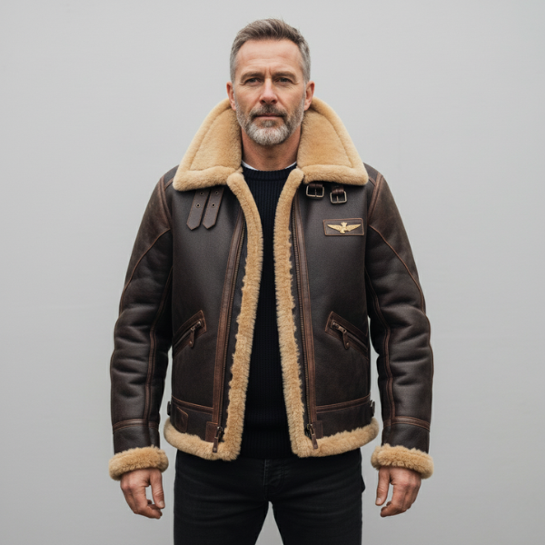Andre | Ciepła Kurtka Pilot
