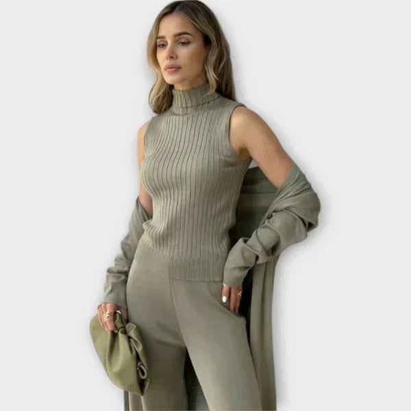 Sandra - Elegancki trzyczęściowy zestaw
