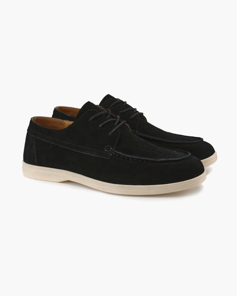 Premium Zamszowe Buty z Sznurówkami