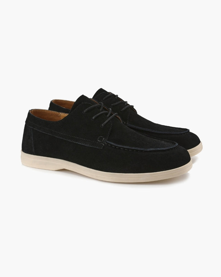 Premium Zamszowe Buty z Sznurówkami