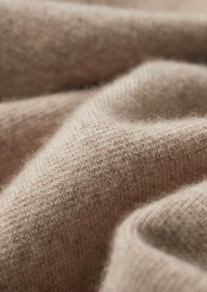 KARDIGAN ZIP POLO Z EXTRA-FINĄ WEŁNĄ MERINO