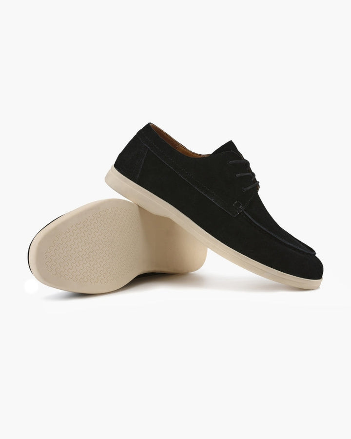 Premium Zamszowe Buty z Sznurówkami