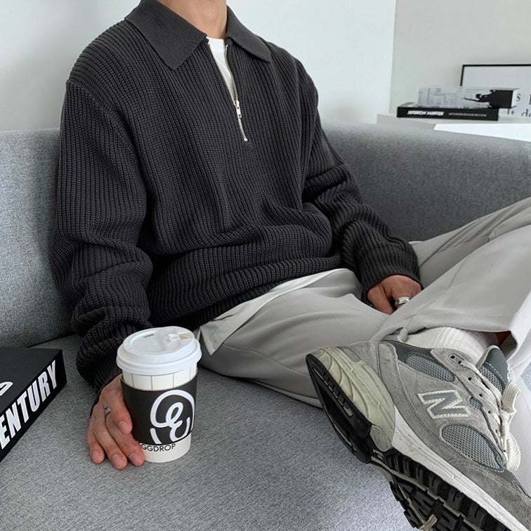 Sweter RASON z zamkiem