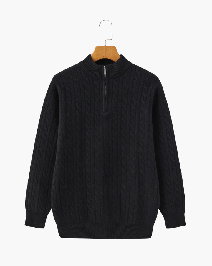 Pulower z zamkiem polo
