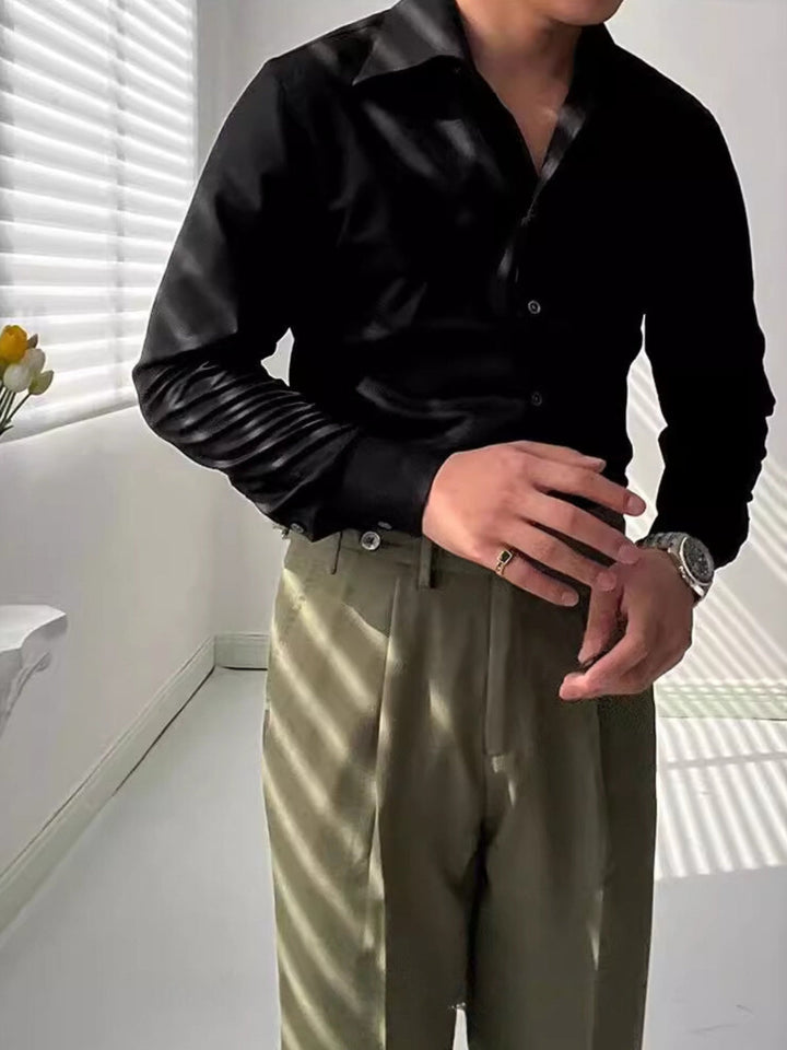 Koszulka V-Neck Athletic Włoskie Old Money z Bambusa