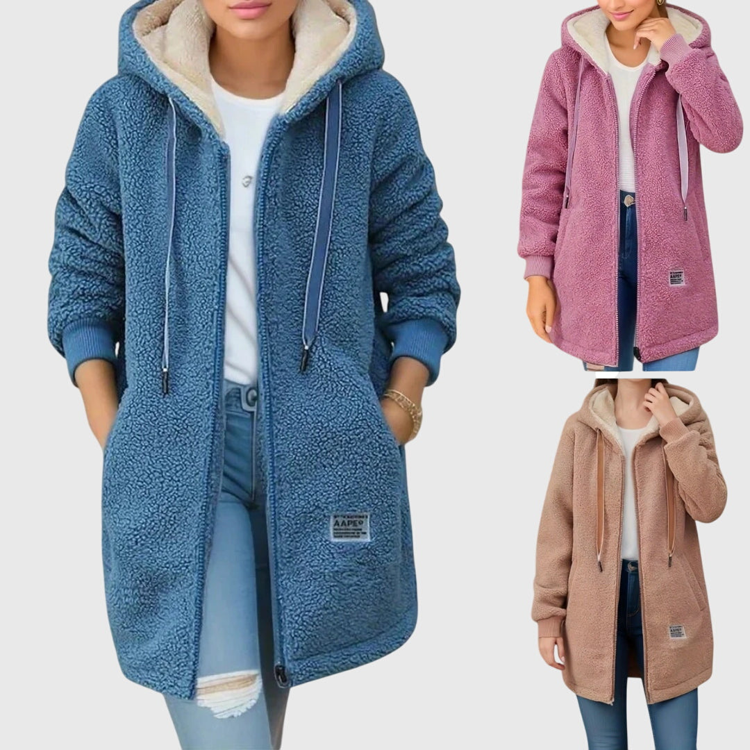 Ciepła Fleece Kurtka na Chłodne Dni