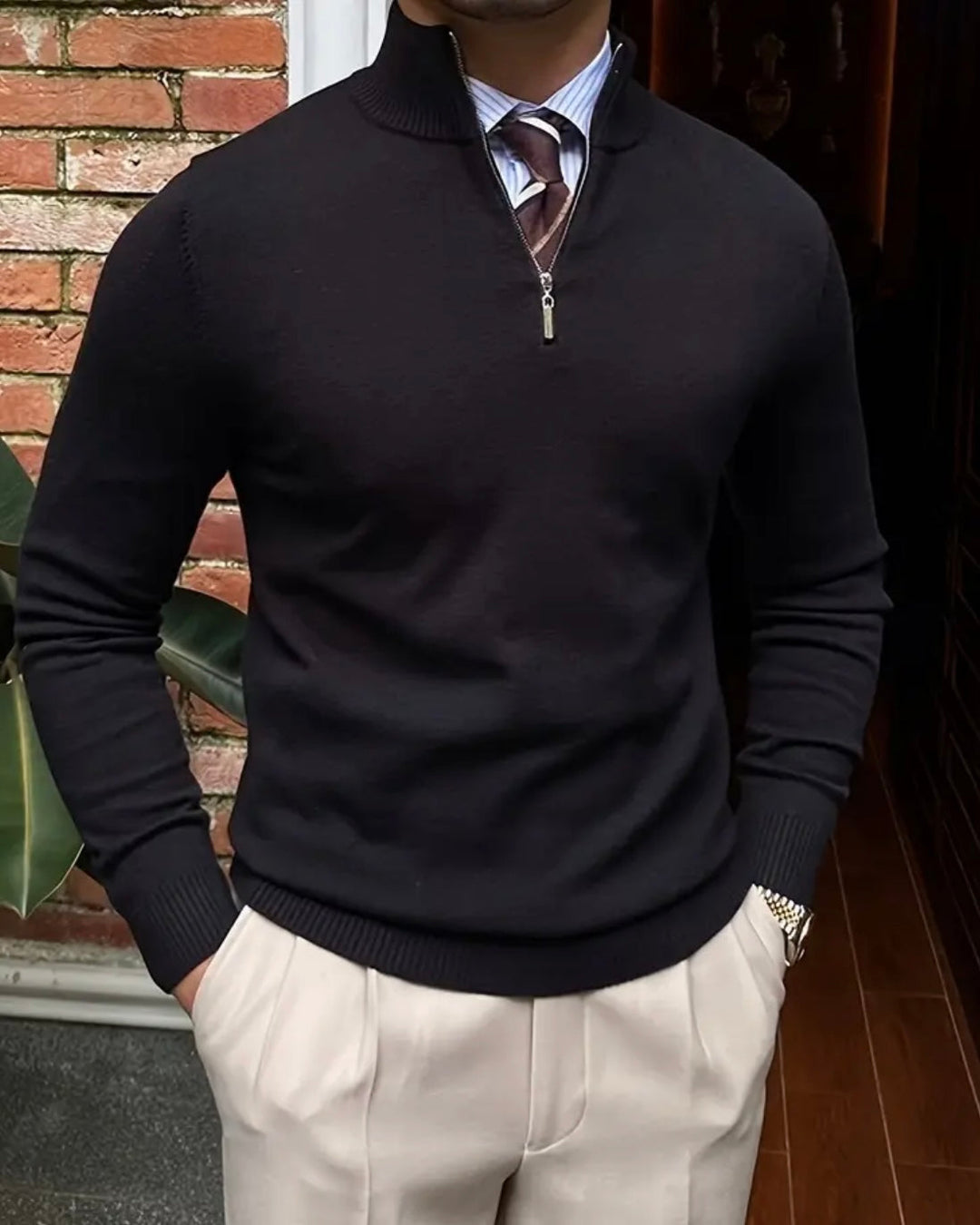 Pulower ROMA z zamkiem polo