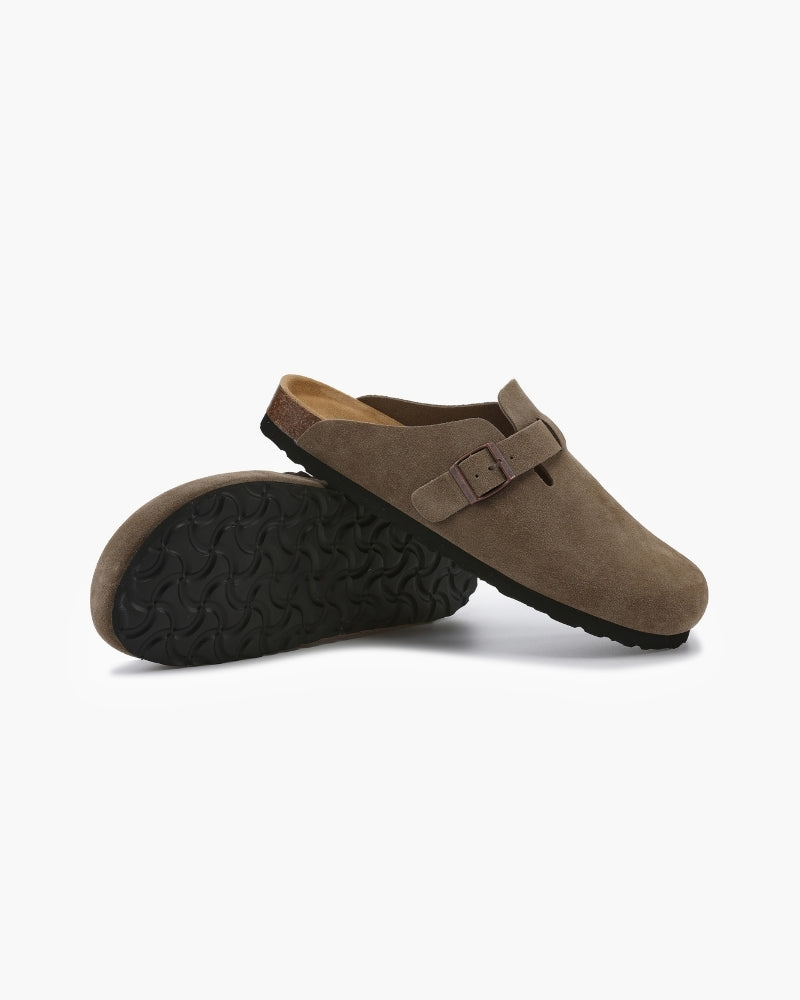 Stare zamszowe buty