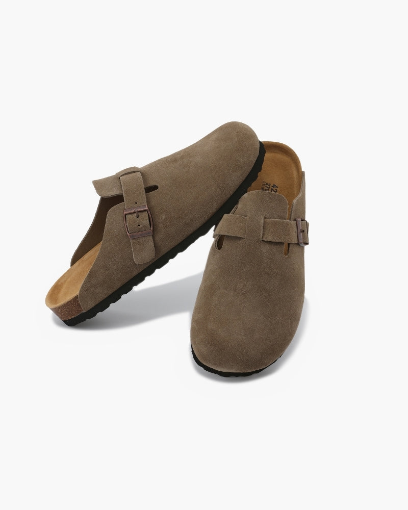 Stare zamszowe buty