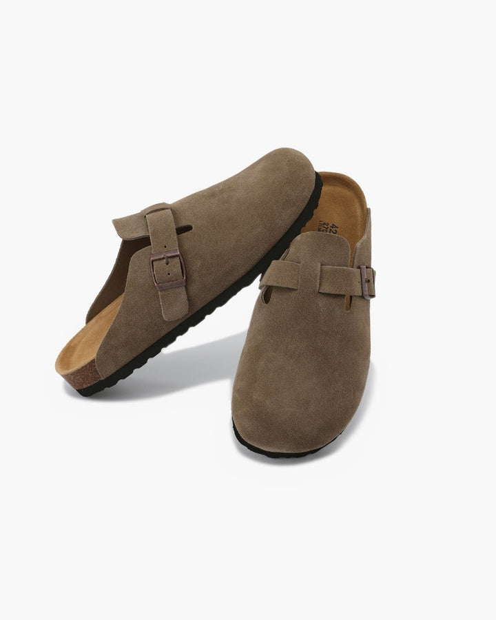 Stare zamszowe buty