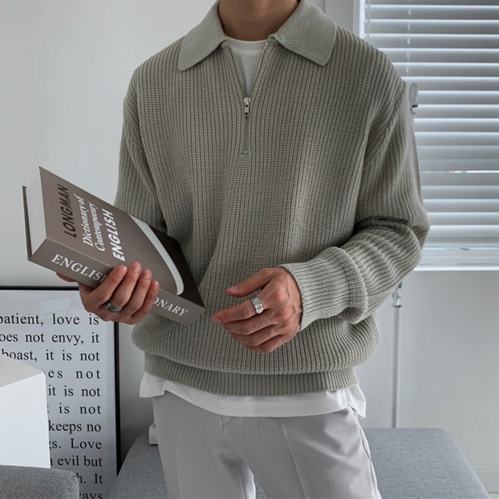 Sweter RASON z zamkiem