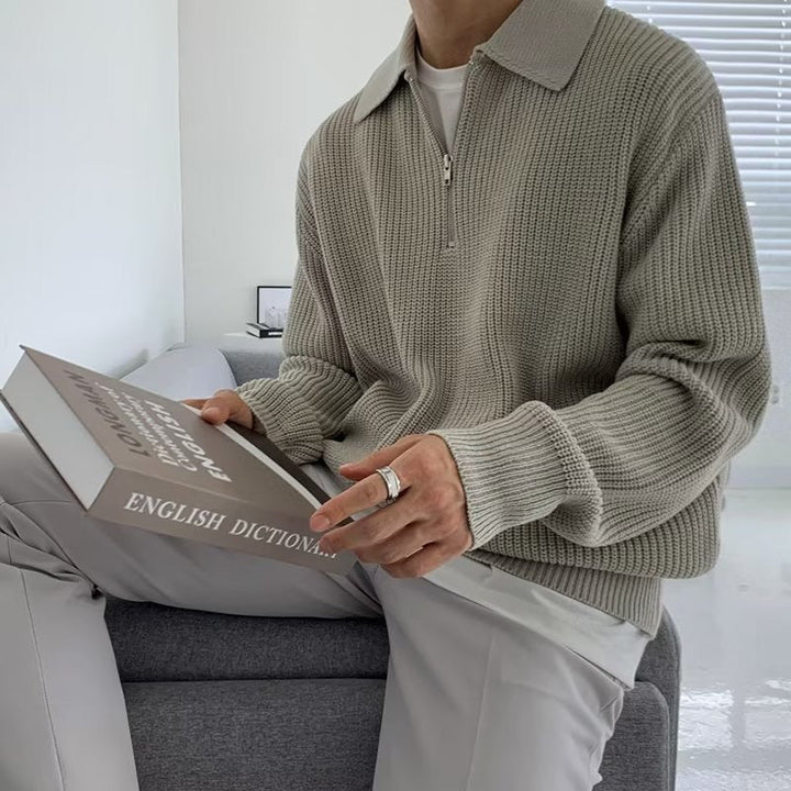 Sweter RASON z zamkiem