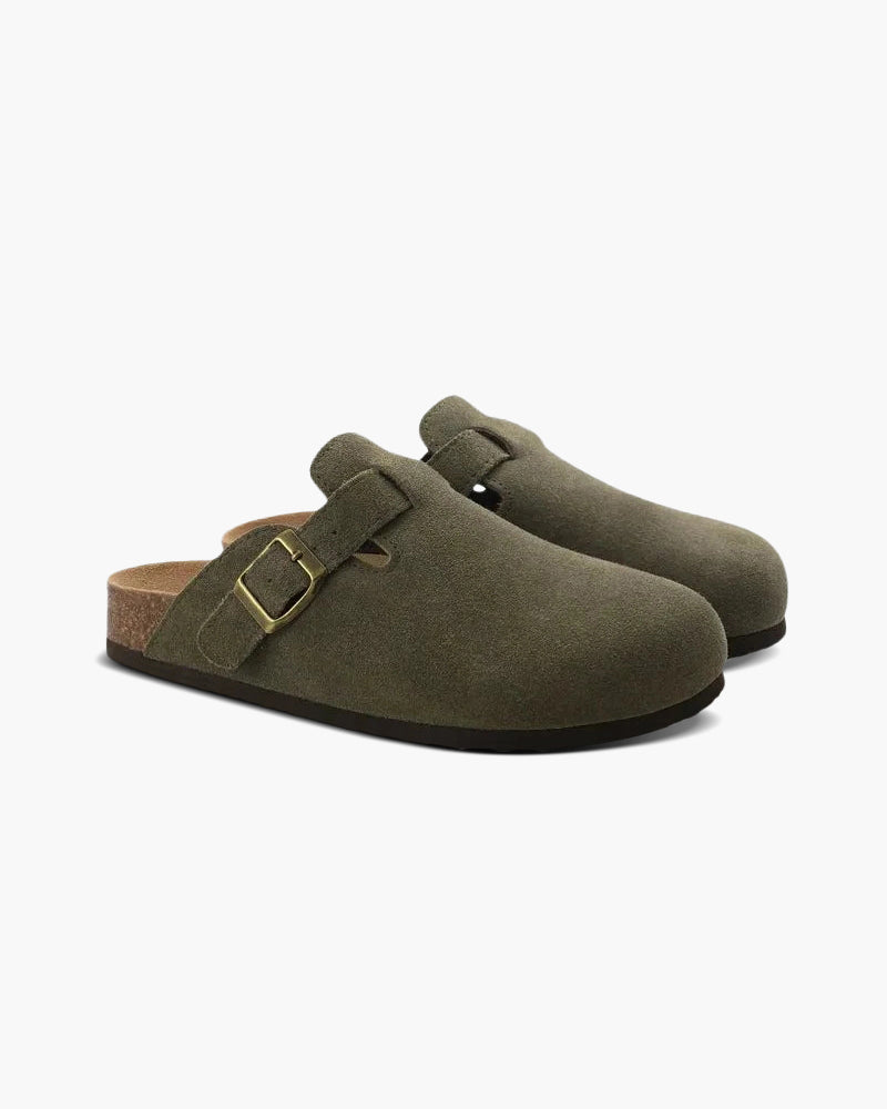 Stare zamszowe buty