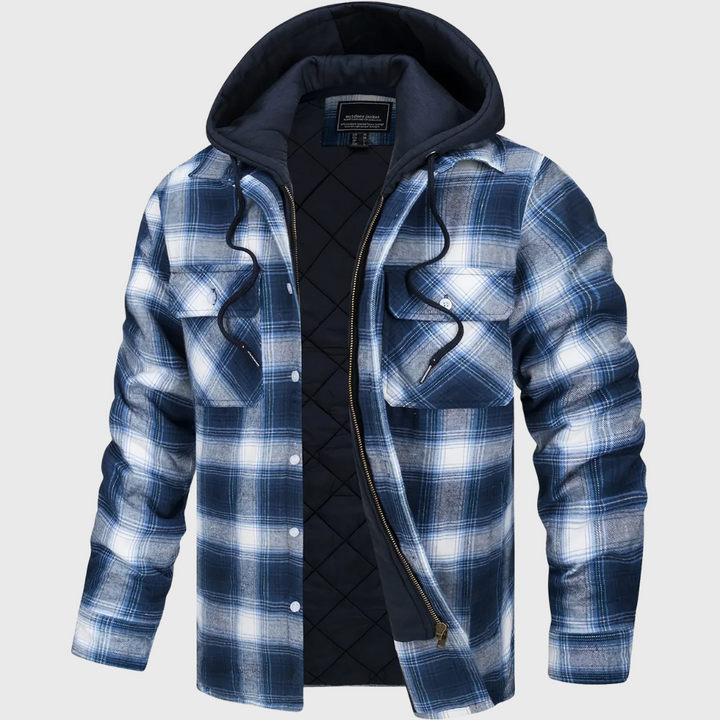 Stone | Pikowana Bluza z Kapturem