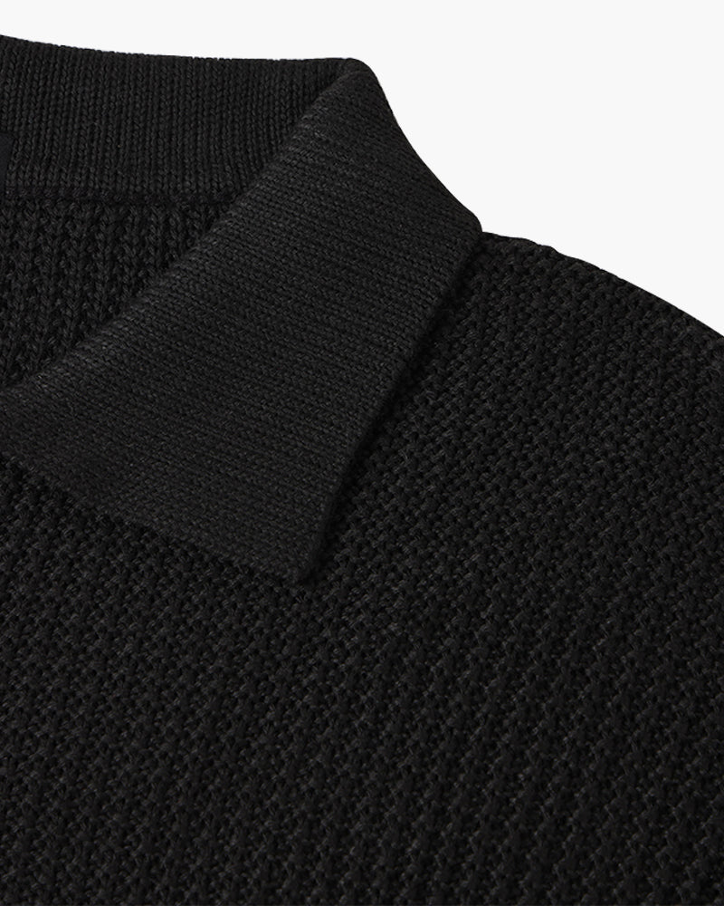 GONGJU Sweter z zamkiem