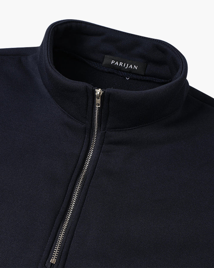 MONTE CARLO Pulowr Vintage z Polo Zipem