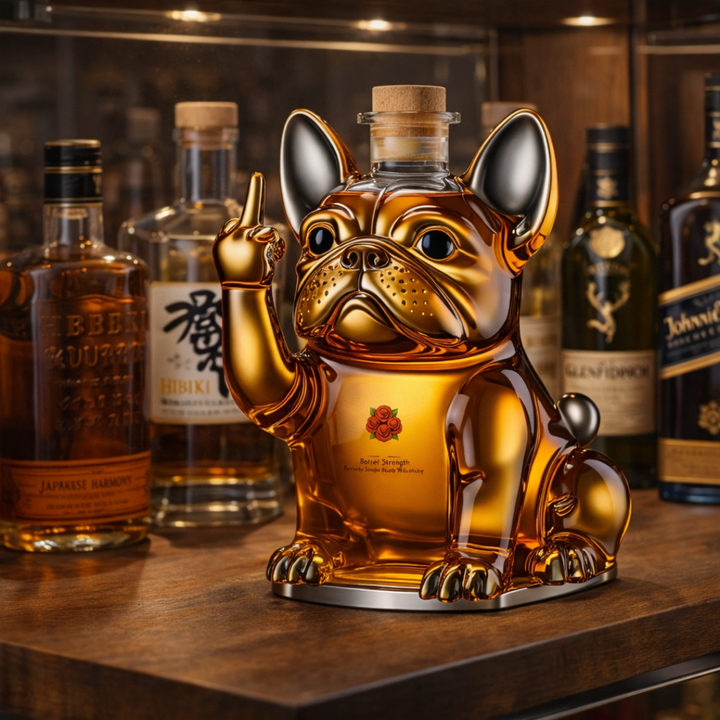 Butelka whisky - Edycja dla psów
