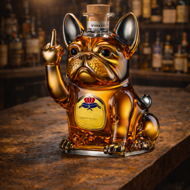Butelka whisky - Edycja dla psów