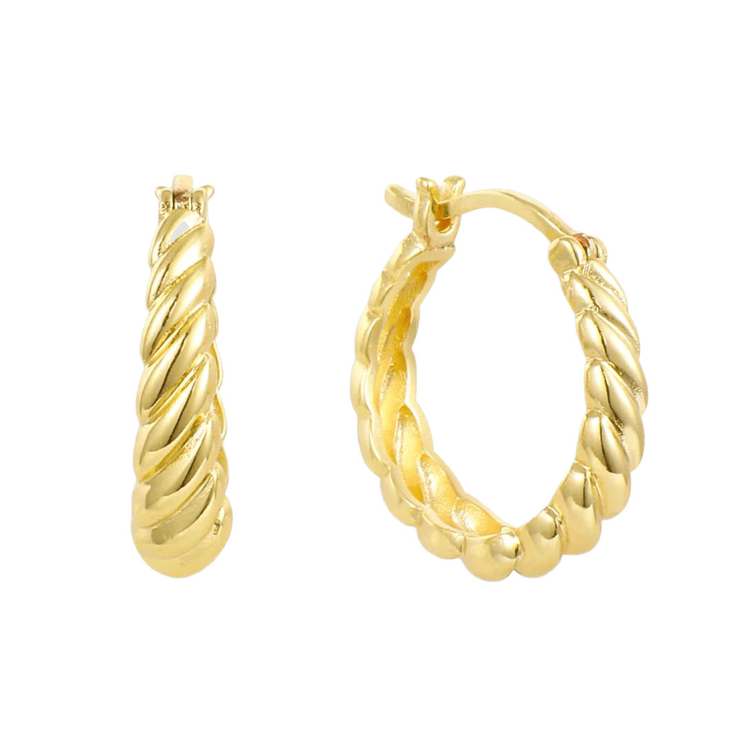 Stylowe Kolczyki Twist
