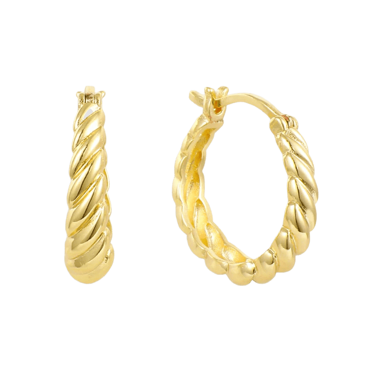 Stylowe Kolczyki Twist