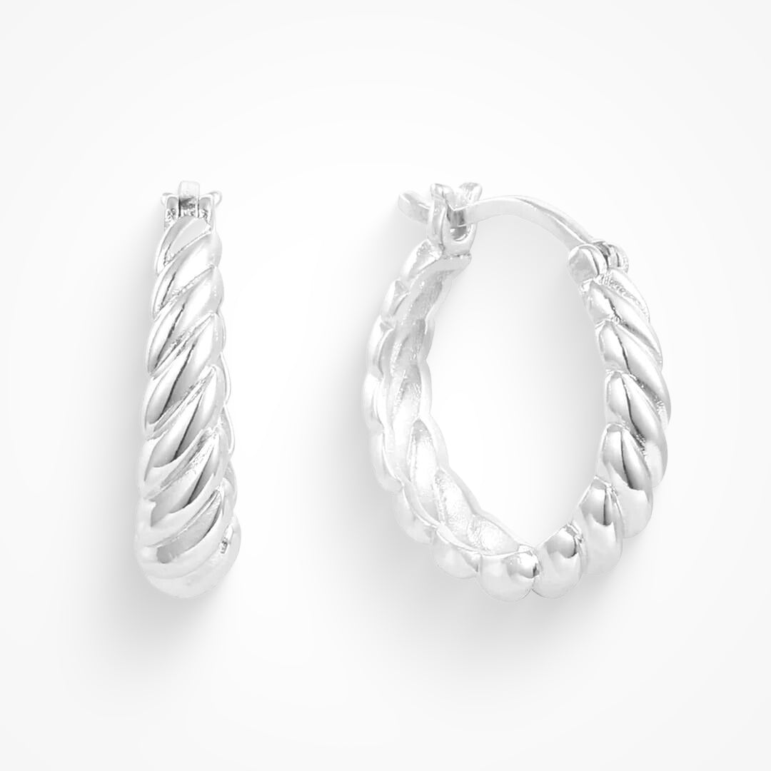 Stylowe Kolczyki Twist