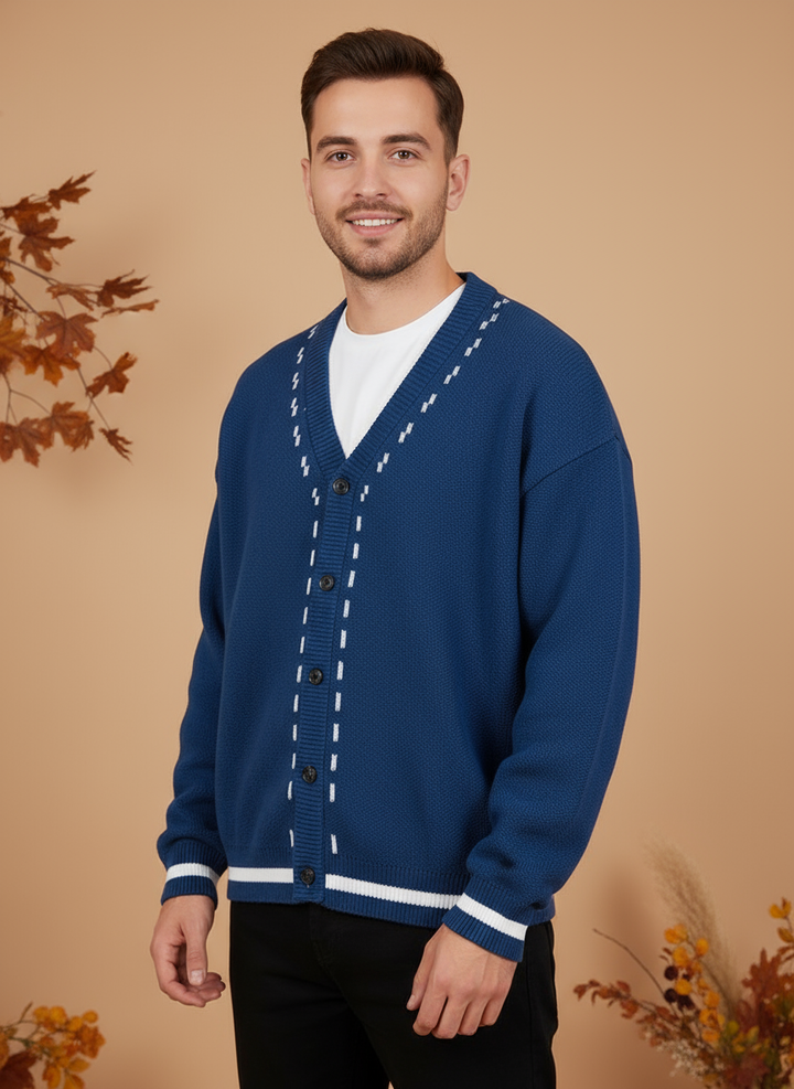 Sweter w kształcie V