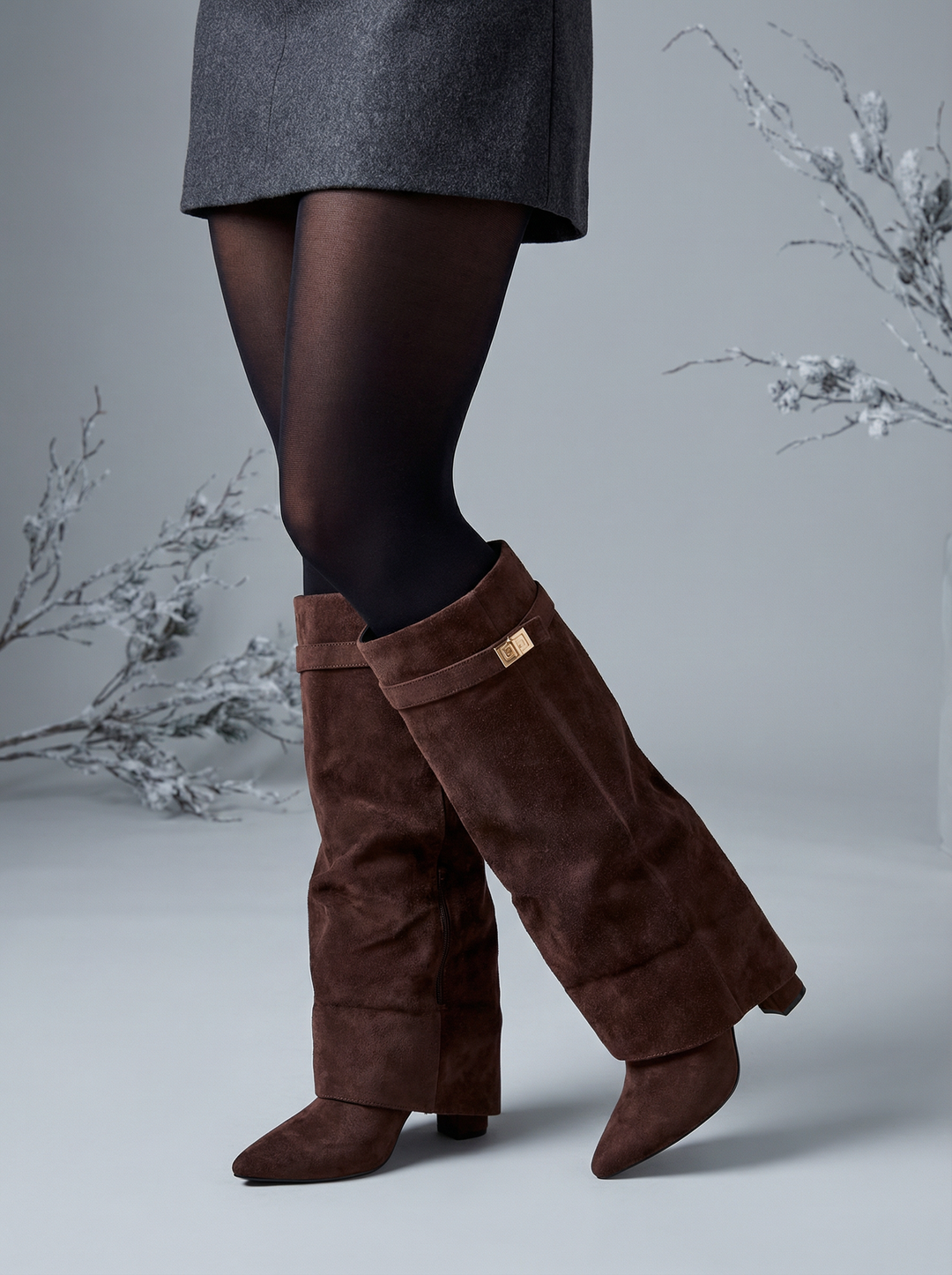 Eleganckie Wysokie Buty