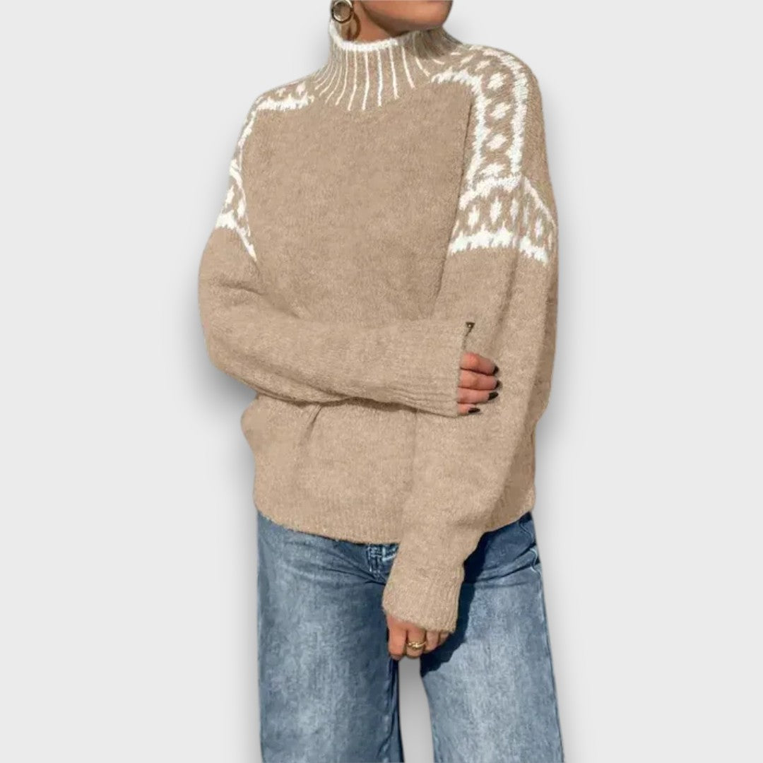 Rosalie | Premium Wełniany Nordycki Sweter
