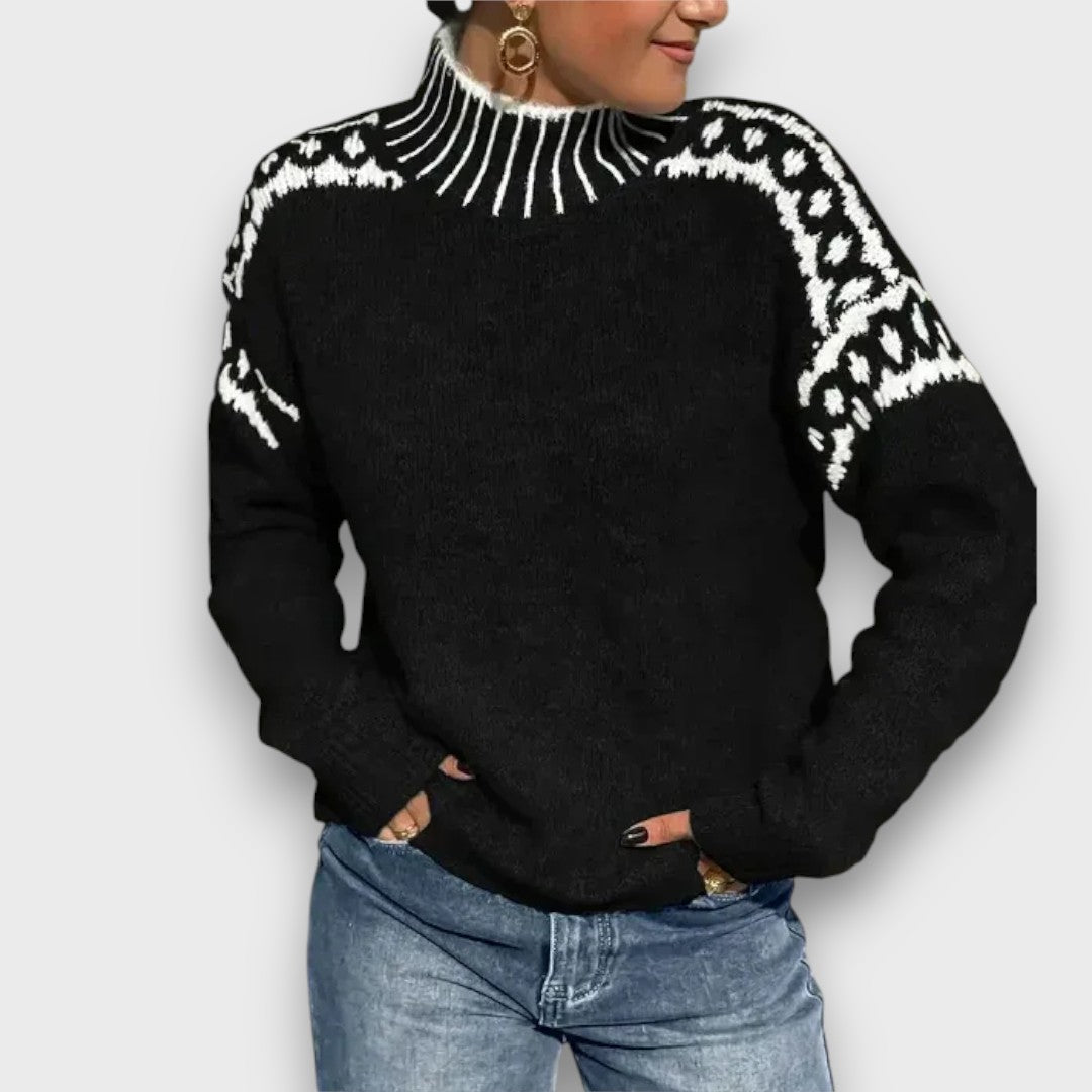 Rosalie | Premium Wełniany Nordycki Sweter