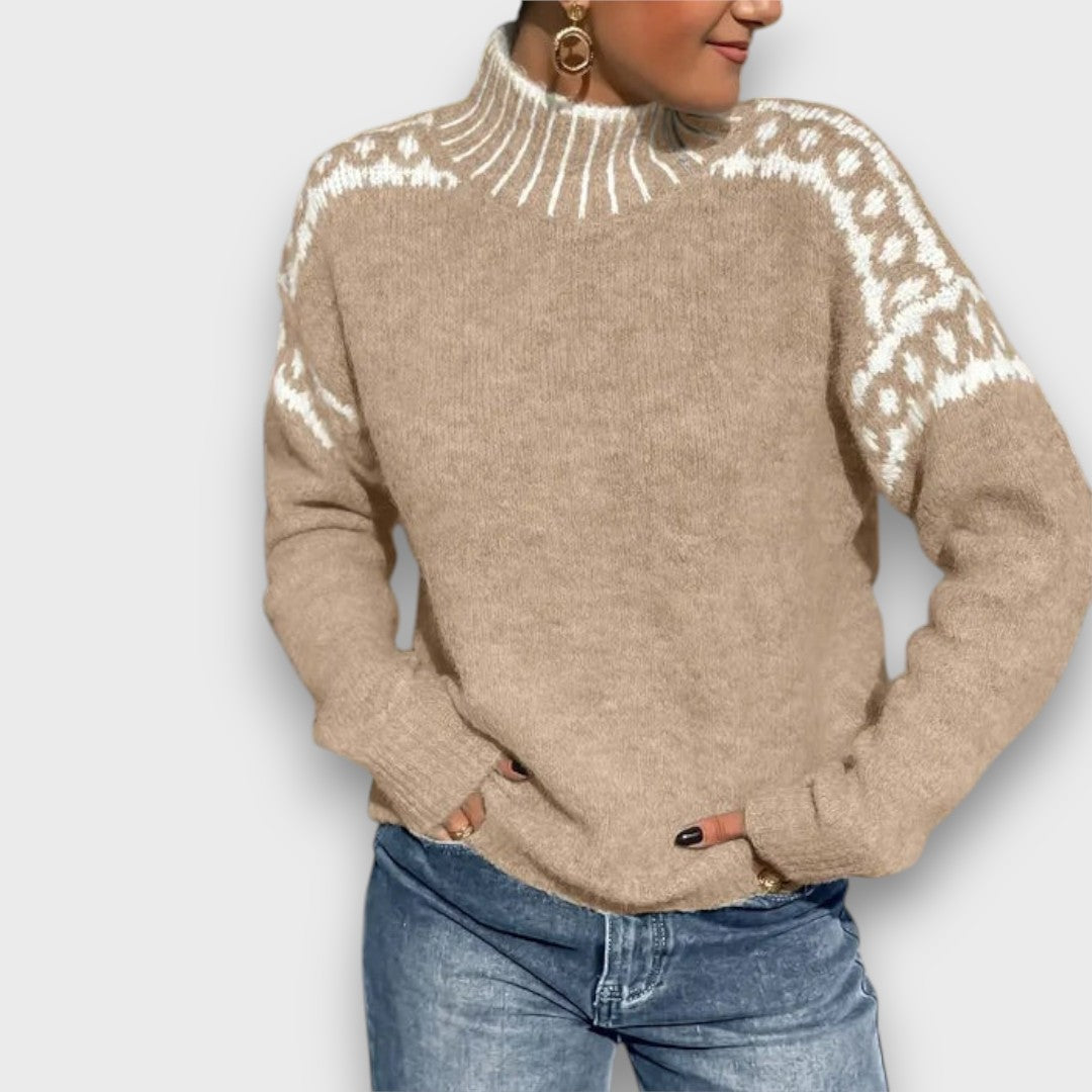 Rosalie | Premium Wełniany Nordycki Sweter