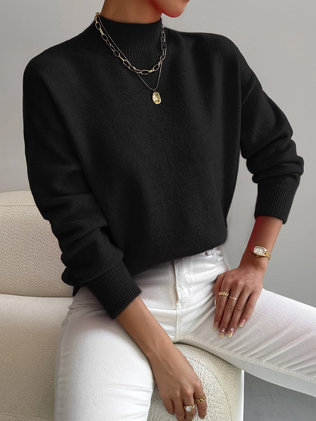 SERAPHINE | Sweter z Golfem