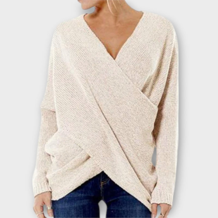 Heidi | Przeplatany sweter