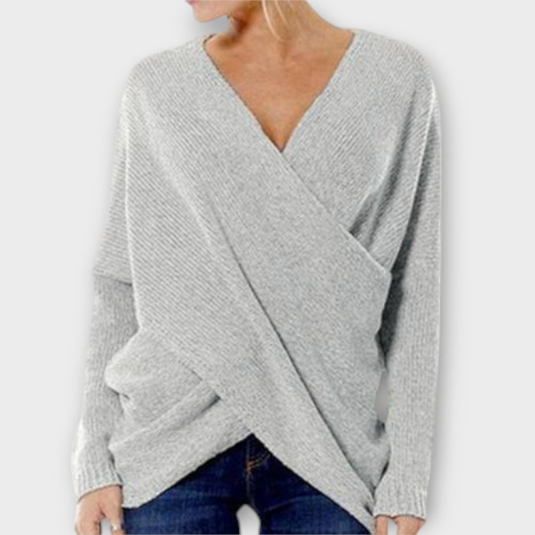 Heidi | Przeplatany sweter