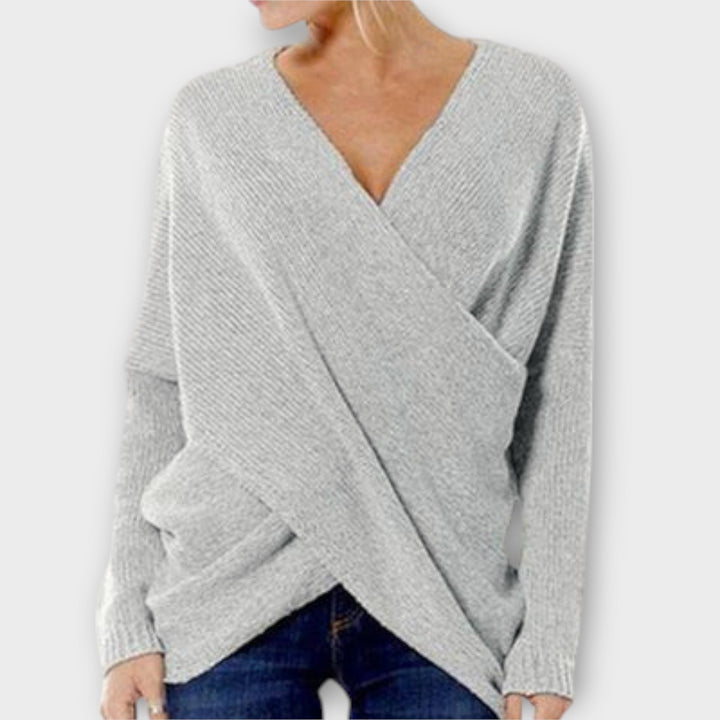 Heidi | Przeplatany sweter